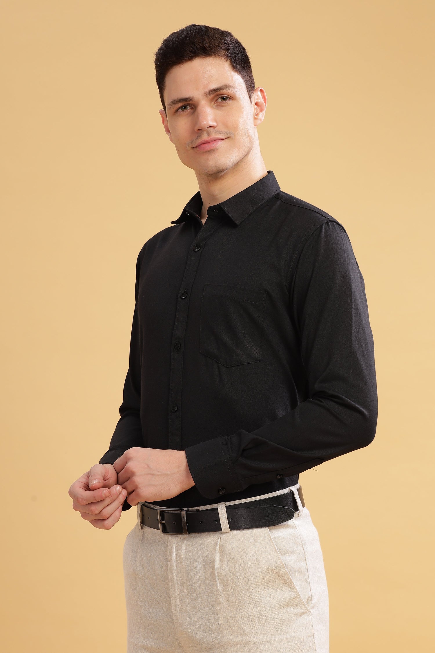 Plain Full-Sleeve Shirt