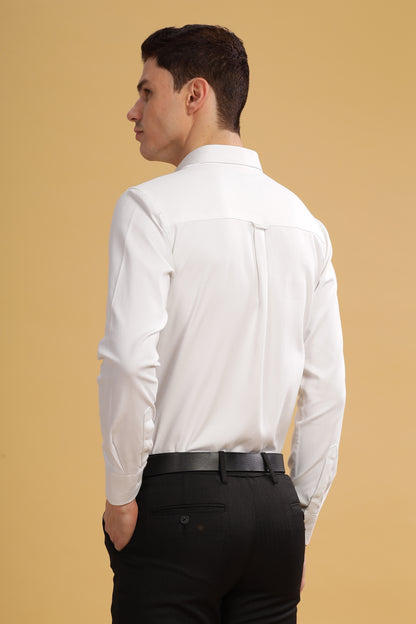 HAITCH Tusker Oxford White Shirt