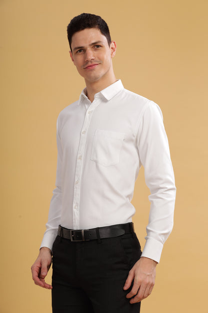 HAITCH Tusker Oxford White Shirt