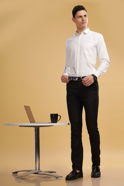 HAITCH Tusker Oxford White Shirt