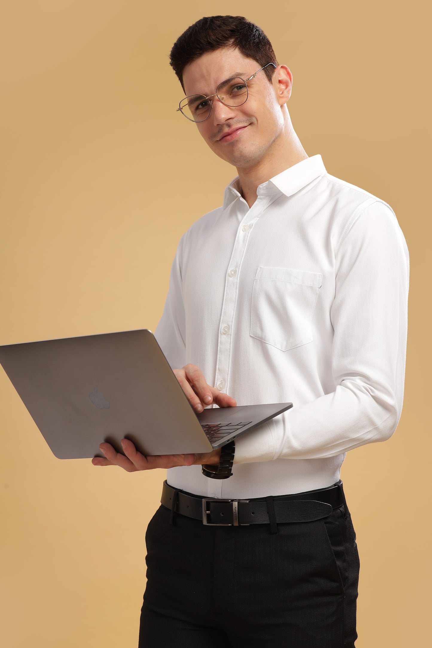 HAITCH Tusker Oxford White Shirt