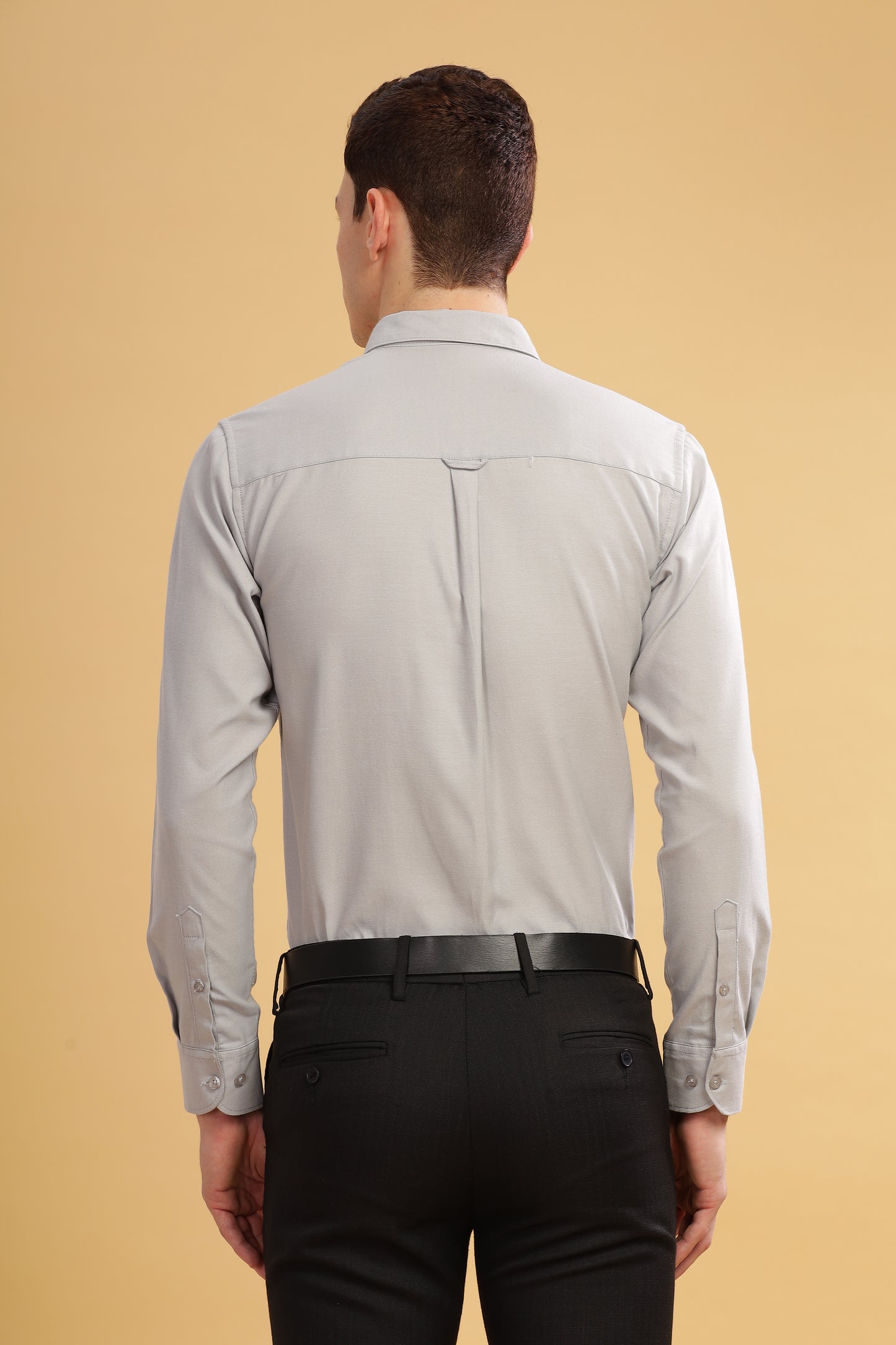 HAITCH Tusker Oxford Grey Shirt